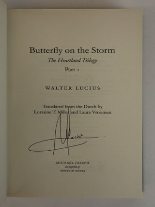 BUTTERFLY ON THE STORM [Signed]