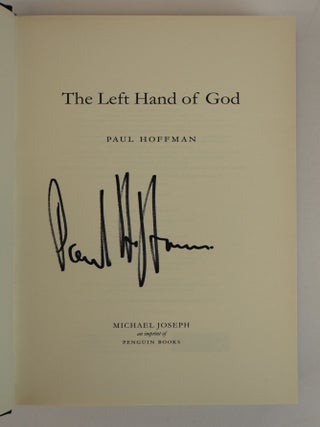 THE LEFT HAND OF GOD [Signed]
