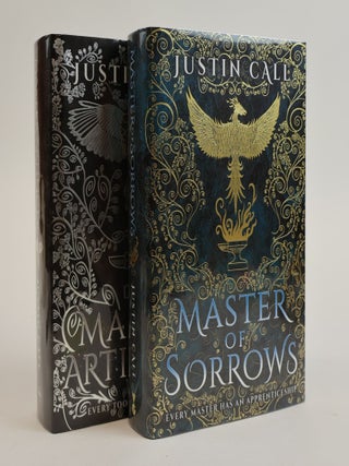 1383547 SILENT GODS SERIES [MASTER OF SORROWS] [with] [MASTER ARTIFICER] [Two volumes] [Signed]....