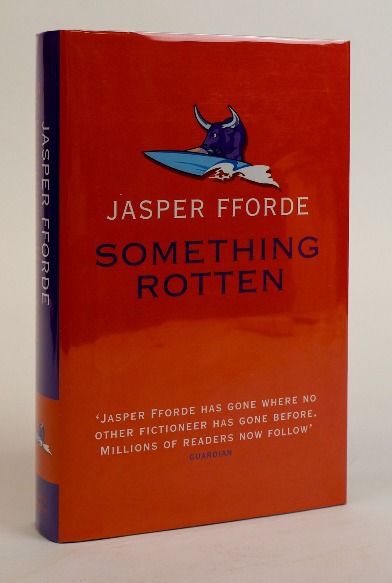 1383593 SOMETHING ROTTEN [Signed]. Jasper Fforde.