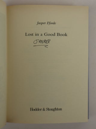 LOST IN A GOOD BOOK [Signed]