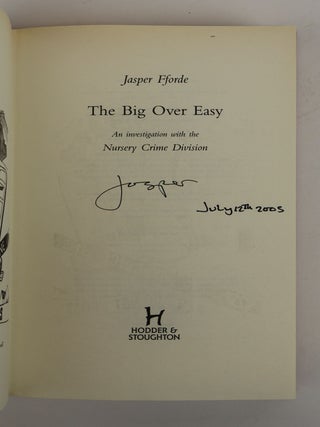 THE BIG OVER EASY [Signed]