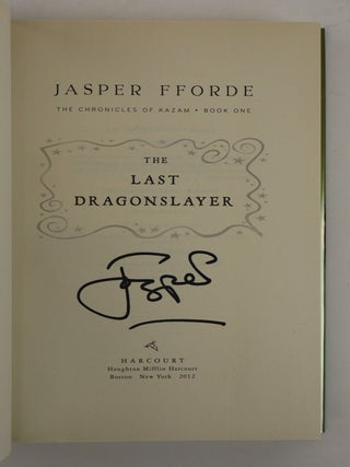 THE LAST DRAGONSLAYER [Signed]