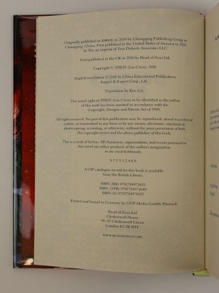 THE THREE-BODY PROBLEM [with] THE DARK FOREST [with] DEATH'S END [with] THE WANDERING EARTH [Signed] [Four Volumes]