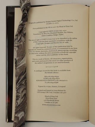 THE THREE-BODY PROBLEM [with] THE DARK FOREST [with] DEATH'S END [with] THE WANDERING EARTH [Signed] [Four Volumes]