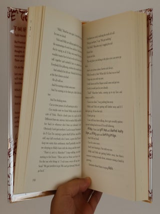 THE KNIFE OF NEVER LETTING GO [Signed]