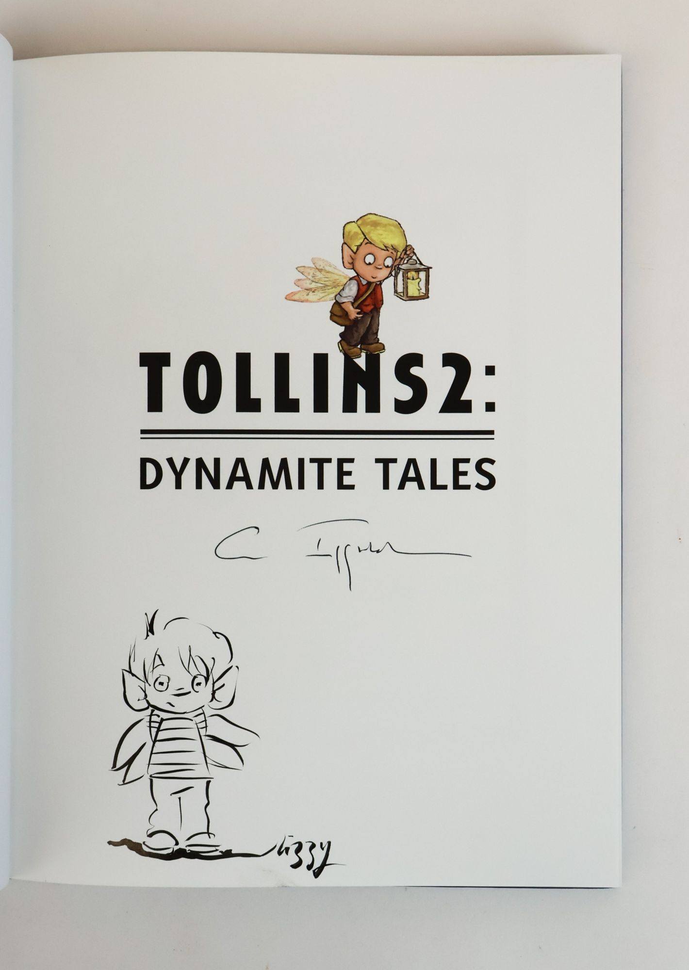 TOLLINS 2: DYNAMITE TALES Signed | Conn Iggulden, Lizzy Duncan