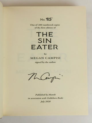 THE SIN EATER [Signed]