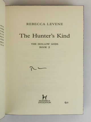 THE HUNTER'S KIND: THE HOLLOW GODS BOOK 2 [Signed]