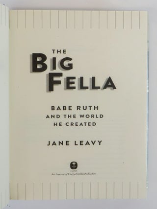 THE BIG FELLA [Signed]