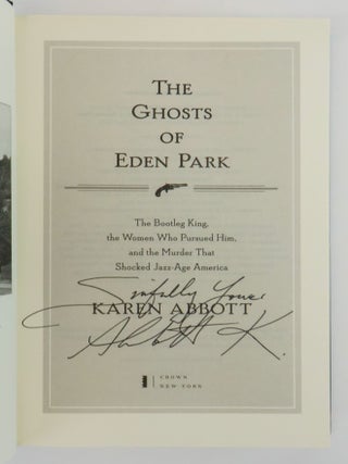 THE GHOSTS OF EDEN PARK [Signed]