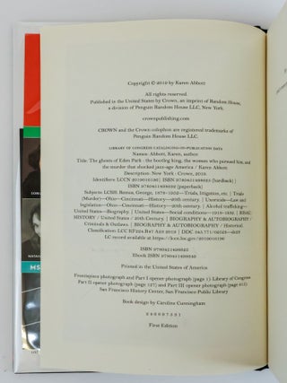 THE GHOSTS OF EDEN PARK [Signed]