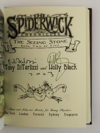 THE SPIDERWICK CHRONICLES [THE FIELD GUIDE, THE SEEING STONE, LUCINDA'S SECRET, THE IRONWOOD TREE, THE WRATH OF MULGARATH] [5 Volumes] [All Volumes Signed]