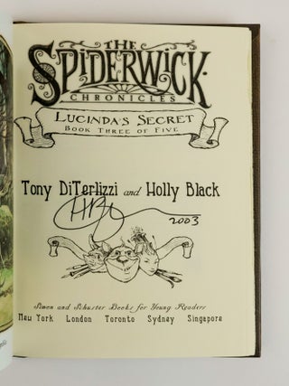THE SPIDERWICK CHRONICLES [THE FIELD GUIDE, THE SEEING STONE, LUCINDA'S SECRET, THE IRONWOOD TREE, THE WRATH OF MULGARATH] [5 Volumes] [All Volumes Signed]