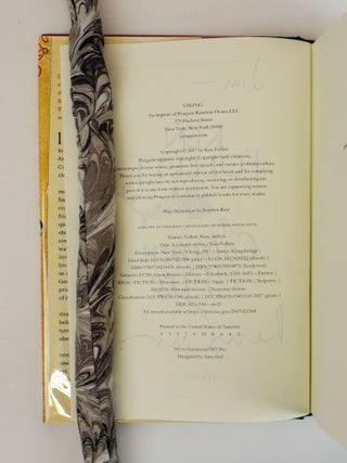 A COLUMN OF FIRE [Inscribed]