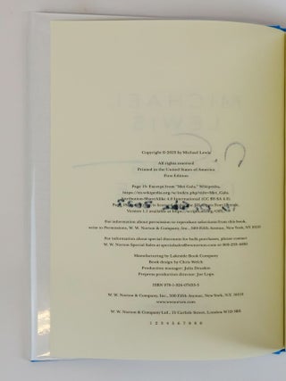 GOING INFINITE [Signed]