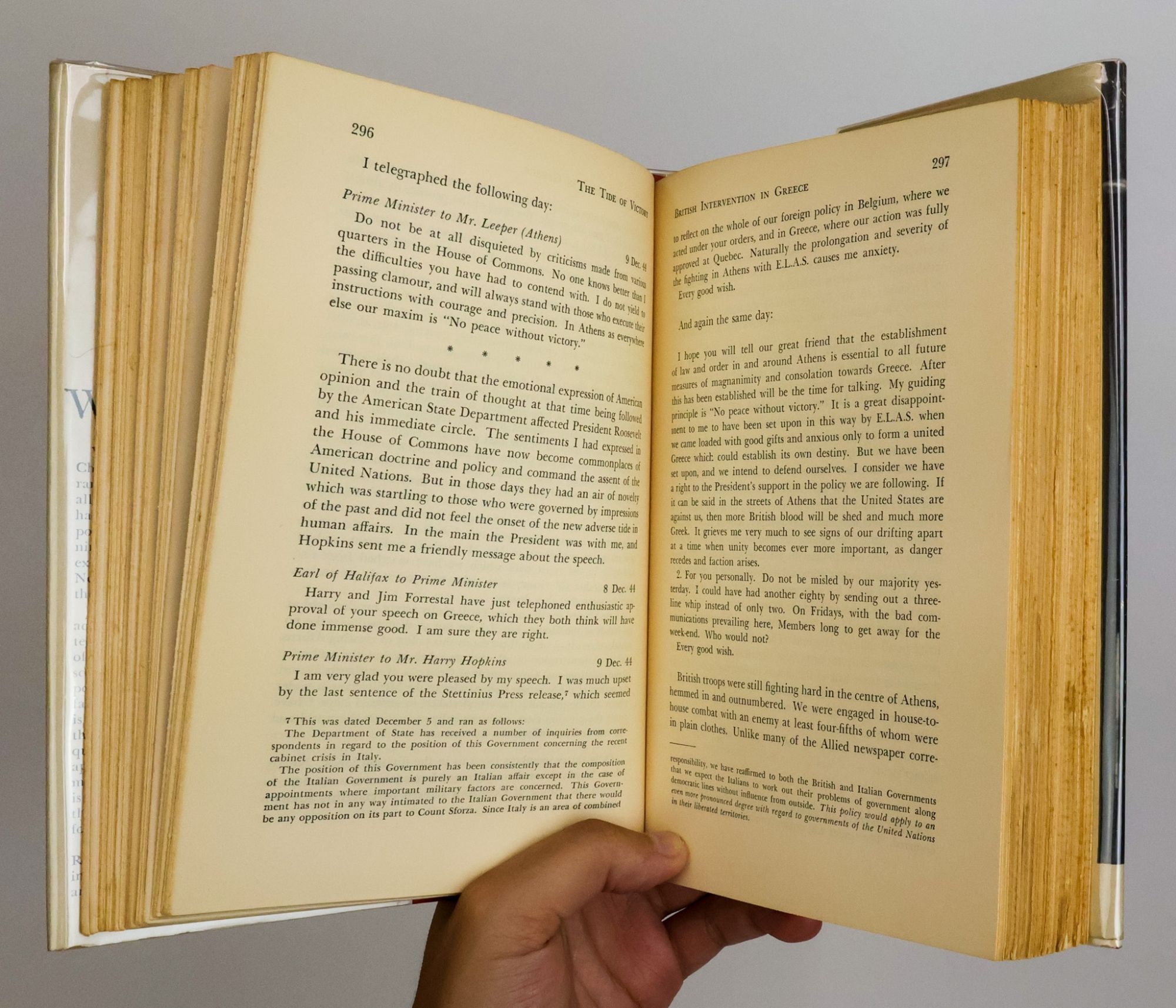 THE SECOND WORLD WAR Six Volumes | Winston S. Churchill | First