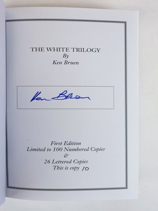 THE WHITE TRILOGY [with] THE DEVIL [2 Volumes] [Both Volumes Signed]