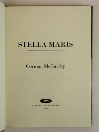THE PASSENGER AND STELLA MARIS [2 Volumes]