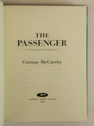 THE PASSENGER AND STELLA MARIS [2 Volumes]