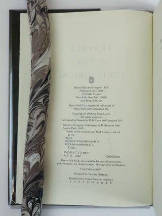 TRAVELS IN THE SCRIPTORIUM [Signed]