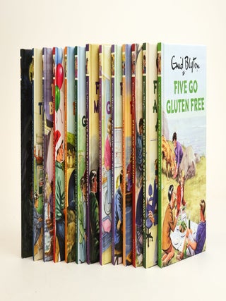 ENID BLYTON FOR GROWN-UPS [FIVE GO GLUTEN FREE, FIVE GO ON A STRATEGY AWAY DAY, FIVE GO PARENTING, FIVE ON BREXIT ISLAND, FIVE GIVE UP THE BOOZE, FIVE GET GRAN ONLINE, FIVE FORGET MOTHER'S DAY, FIVE LOSE DAD IN THE GARDEN CENTRE, FIVE GET BEACH BODY READY, FIVE AT THE OFFICE CHRISTMAS PARTY, FIVE ESCAPE BREXIT ISLAND, FIVE GET ON THE PROPERTY LADDER, FIVE GO BUMP IN THE NIGHT] [13 Volumes] [All Volumes Signed]