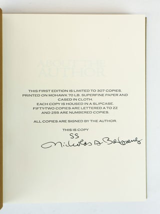 EDITIONS & IMPRESSIONS [with] ABOUT THE AUTHOR [Two Volumes] [Both Signed]