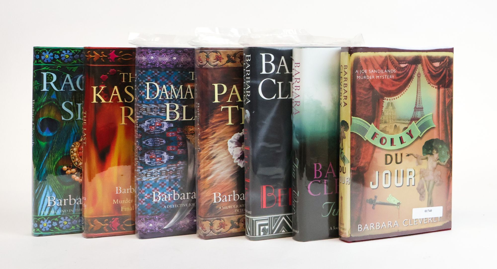 1385038 JOE SANDILAND [Seven Volumes] [All Signed]. Barbara Cleverly.