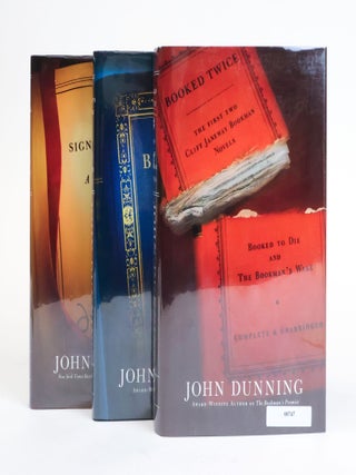 1385047 CLIFF JANEWAY SERIES [3 Volumes] [All Signed]. John Dunning
