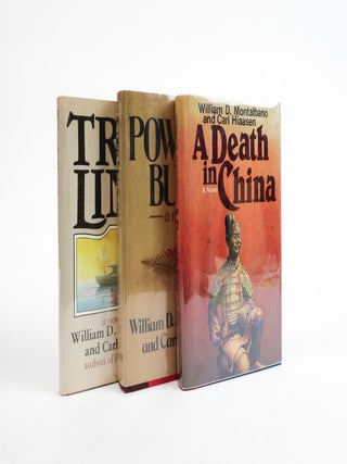 1385087 THE BLACK LIZARD SERIES: POWDER BURN [with] TRAP LINE [and] A DEATH IN CHINA [Three...