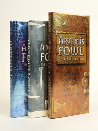 1385139 ARTEMIS FOWL TRILOGY [3 Volumes] [All Volumes Signed]. Eoin Colfer