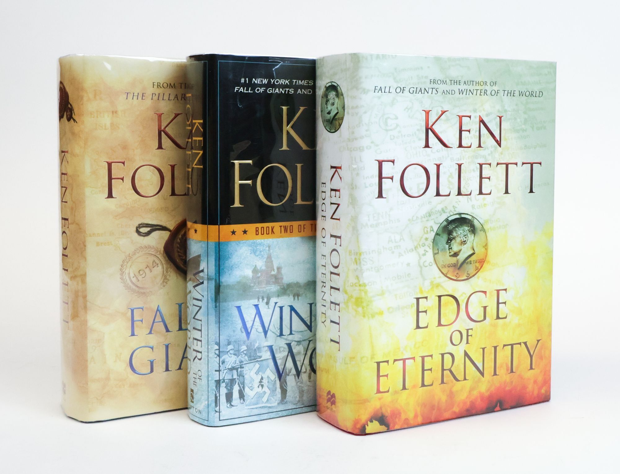 Winter Of The World Di Ken Follett &ndash; Secondo Libro Della Trilogia Century, In Ottime Condizioni