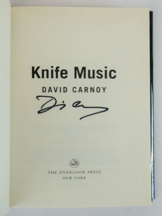 KNIFE MUSIC [Signed]