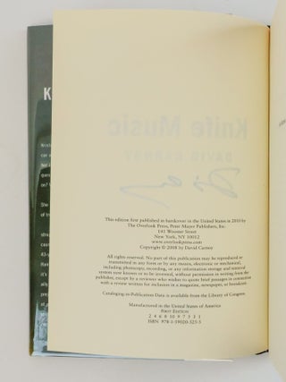 KNIFE MUSIC [Signed]