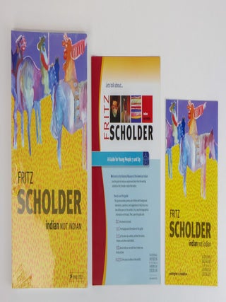 1385354 FRITZ SCHOLDER: INDIAN NOT INDIAN. Fritz Scholder, Smithsonian National Museum of the...