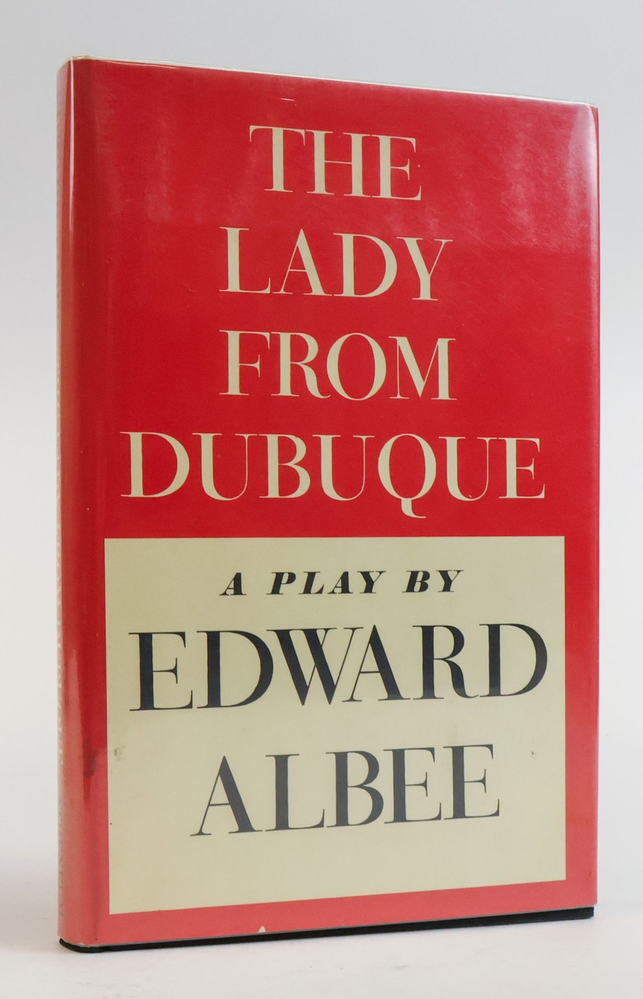 1385508 THE LADY FROM DUBUQUE [Signed]. Edward Albee.