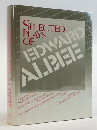 SELECTED PLAYS OF EDWARD ALBEE [Signed. Edward Albee.