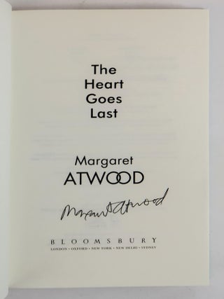 THE HEART GOES LAST [Signed]