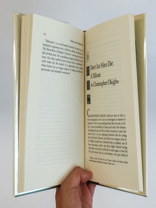 HOPES AND IMPEDIMENTS [Signed]