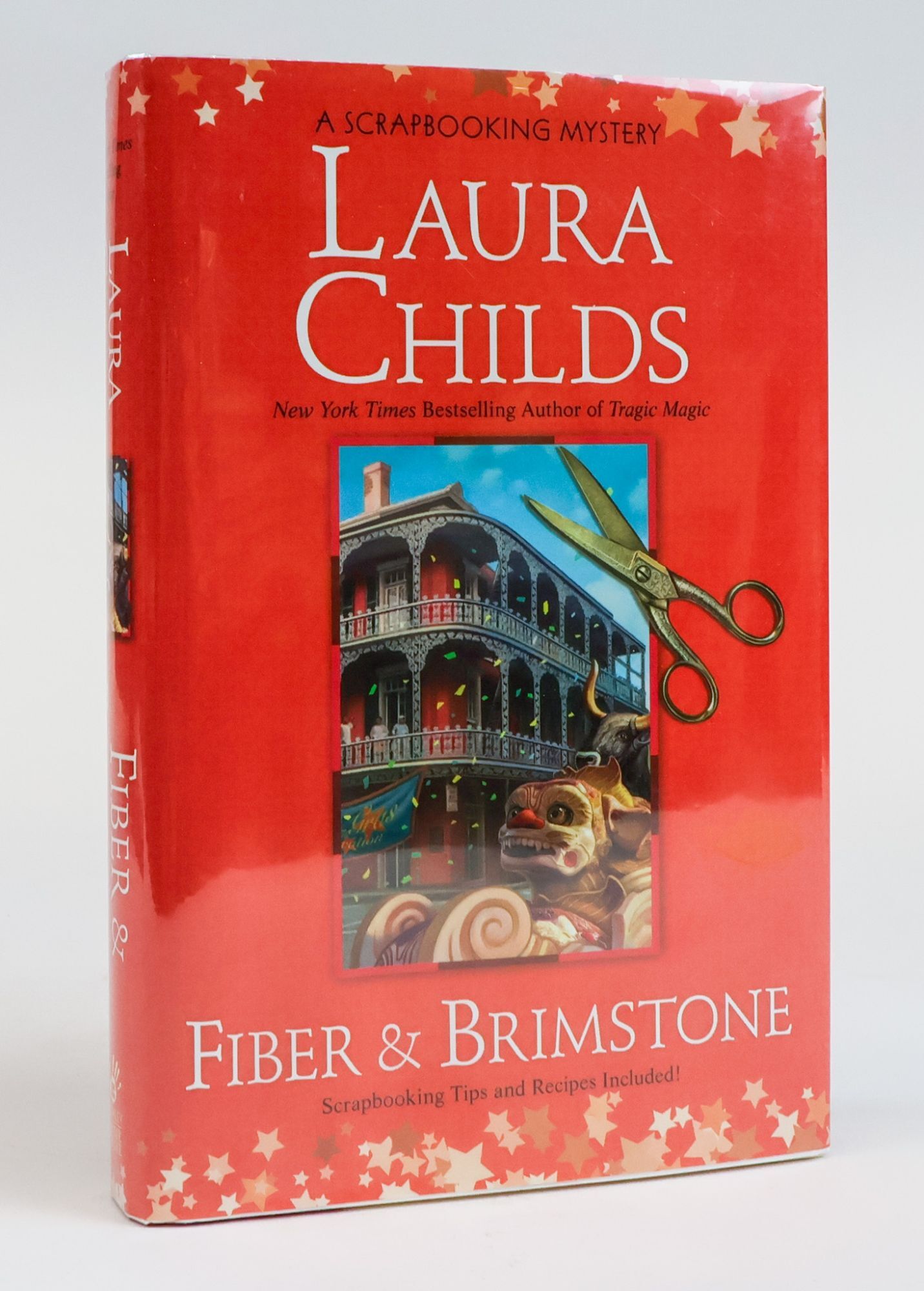 1385762 FIBER & BRIMSTONE [Signed]. Laura Childs.