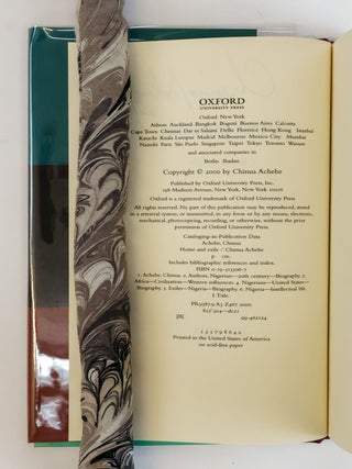 HOME AND EXILE [Signed]