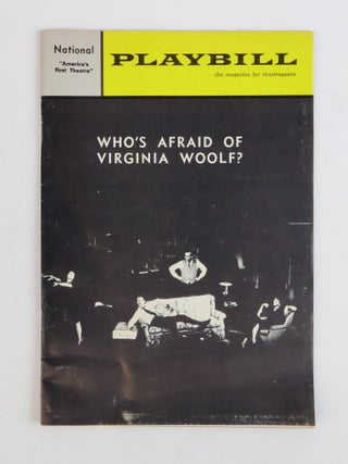 1385867 WHO'S AFRAID OF VIRGINIA WOOLF? MAGAZINE [Signed]. Edward Albee