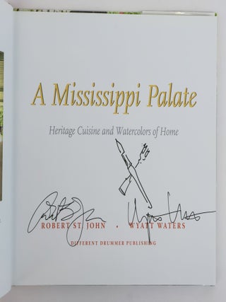 A MISSISSIPPI PLATE [Inscribed]