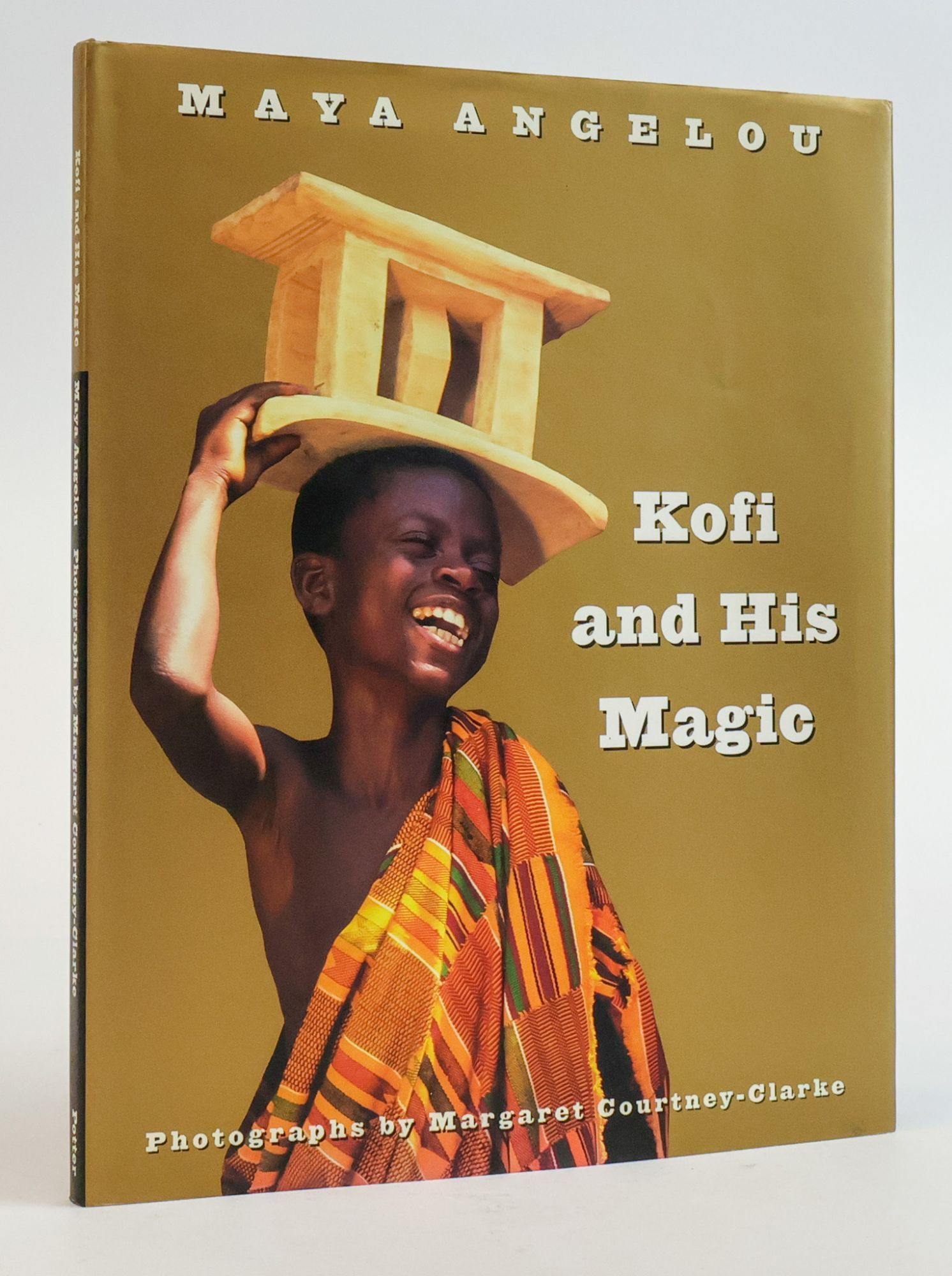 1385902 KOFI AND HIS MAGIC [Signed]. Maya Angelou, Margaret Courtney-Clarke.