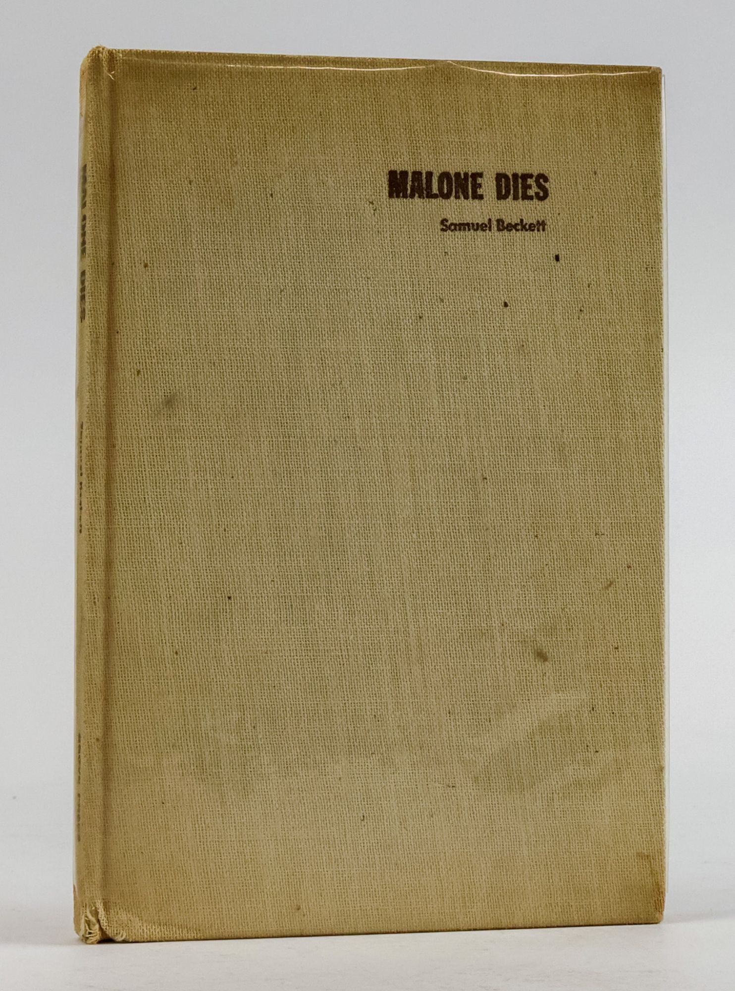 MALONE DIES | Samuel Beckett | First Edition, First Printing