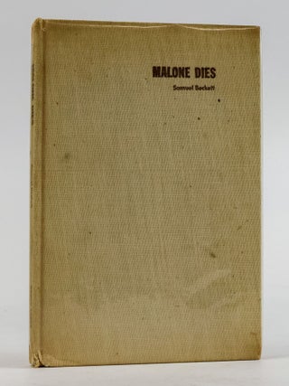 1386454 MALONE DIES. Samuel Beckett