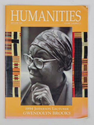 HUMANITIES: 1994 JEFFERSON LECTURER GWENDOLYN BROOKS [Signed. Mary Lou Beatty.