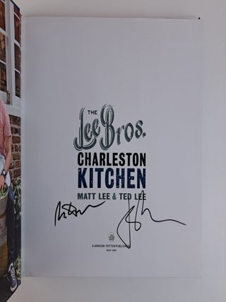 THE LEE BROS. CHARLESTON KITCHEN [Signed]