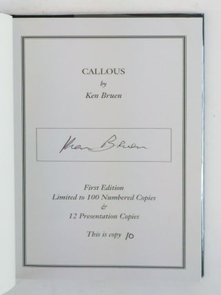 CALLOUS [Signed]