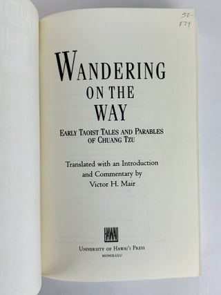 WANDERING ON THE WAY: EARLY TAOIST TALES AND PARABLES OF CHUANG TZU